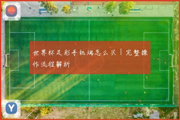 世界杯足彩手机端怎么买｜完整操作流程解析