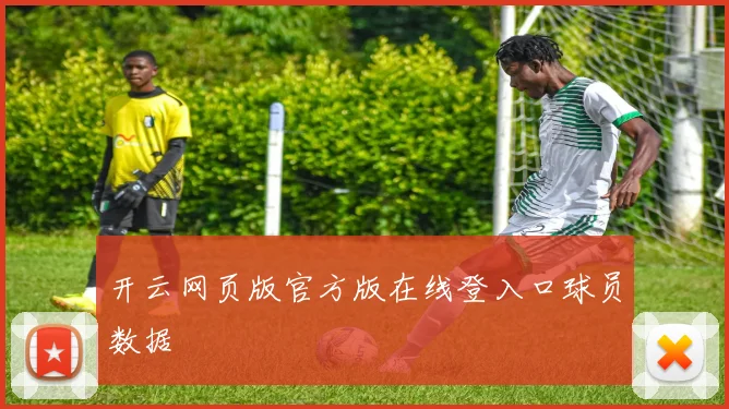 开云网页版官方版在线登入口球员数据